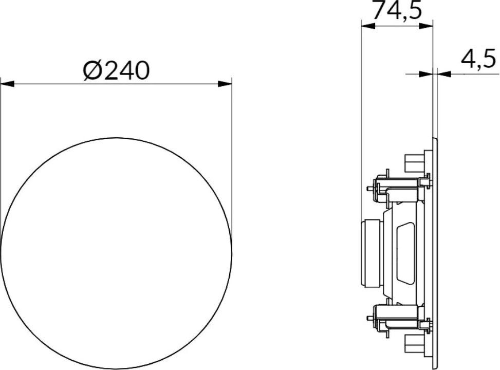 Design-Lautsprecher R2408SLHQws