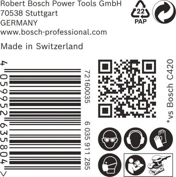 EXPERT M480 Schleifnetz 2608901630 (VE50)