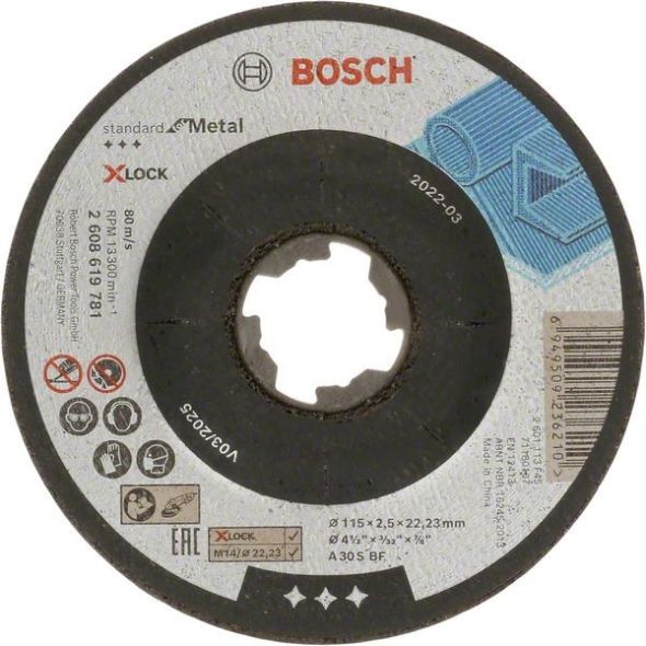 Trennscheibe X-Lock 2608619781 Trennscheibe X-Lock 2608619781