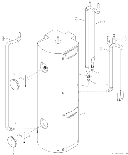 Wärmepumpenspeicher SWDP300-2O2C