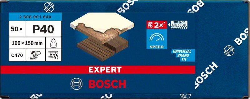 EXPERT C470 Schleifpapier 2608901640 (VE50)