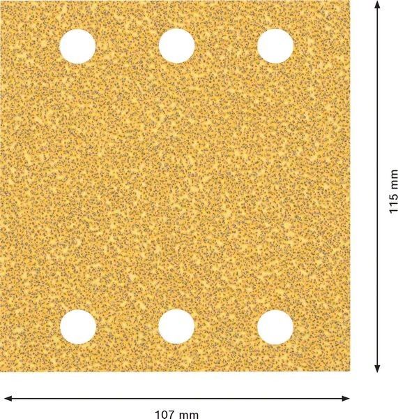 EXPERT C470 Schleifpapier 2608901654 (VE50)