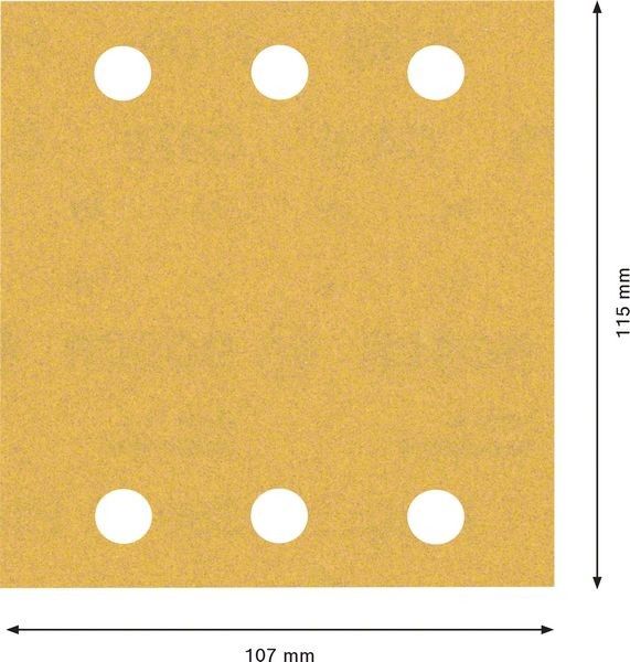 EXPERT C470 Schleifpapier 2608901658 (VE50)