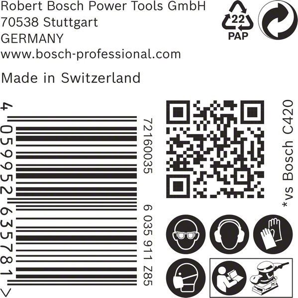 EXPERT M480 Schleifnetz 2608901628 (VE50)