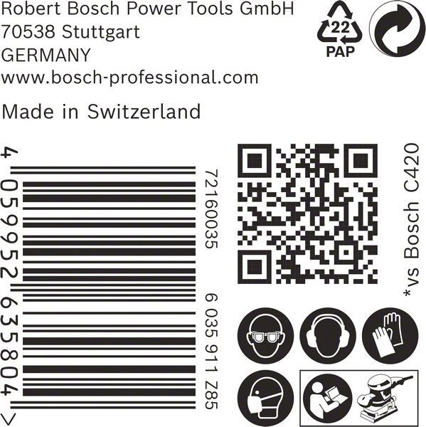 EXPERT M480 Schleifnetz 2608901630 (VE50)