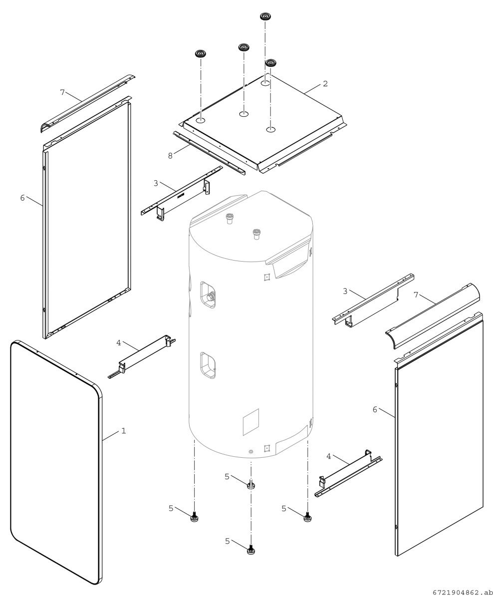 Wärmepumpenspeicher SWDP200-2O2C