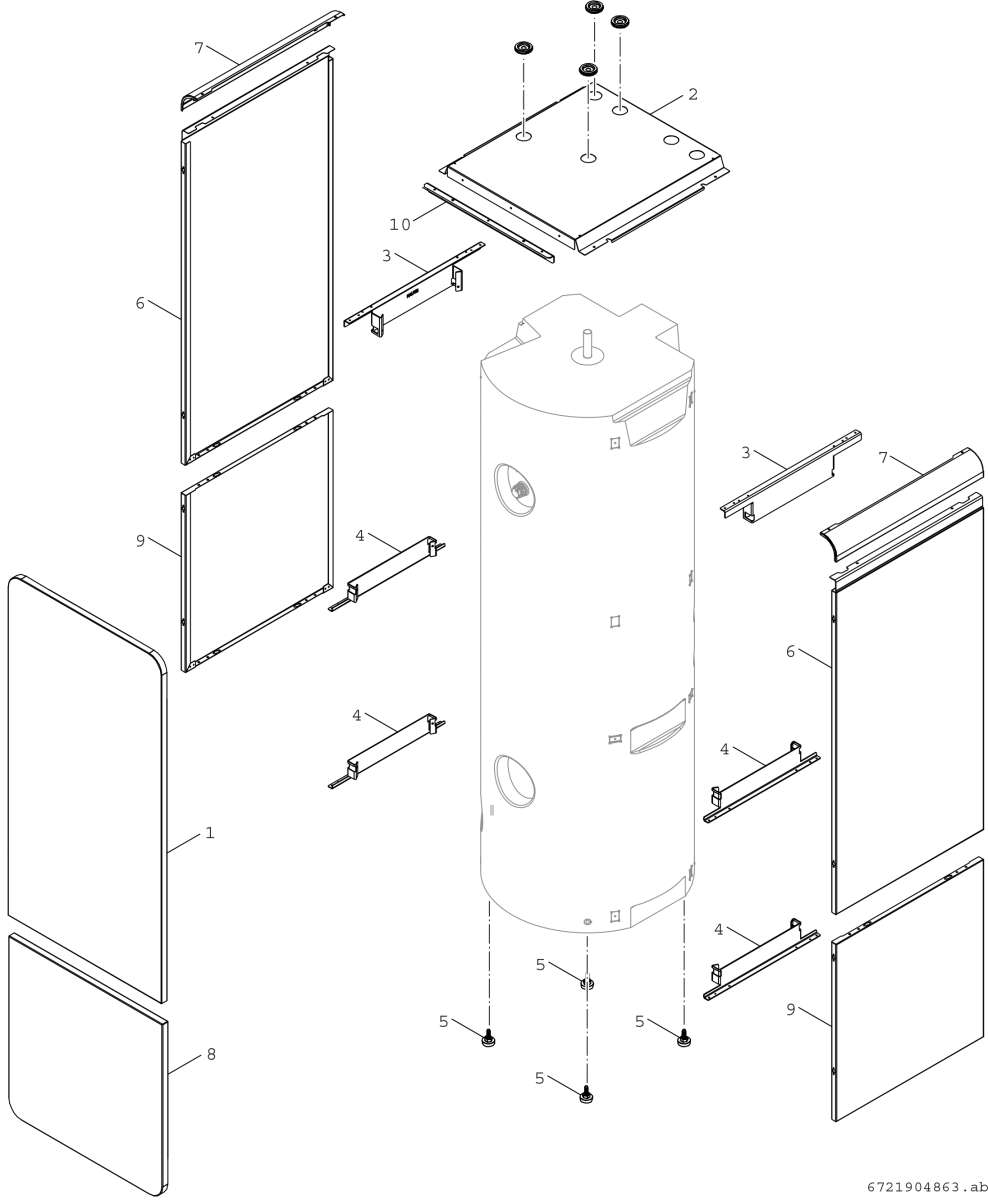 Wärmepumpenspeicher SWDP300-2O2C