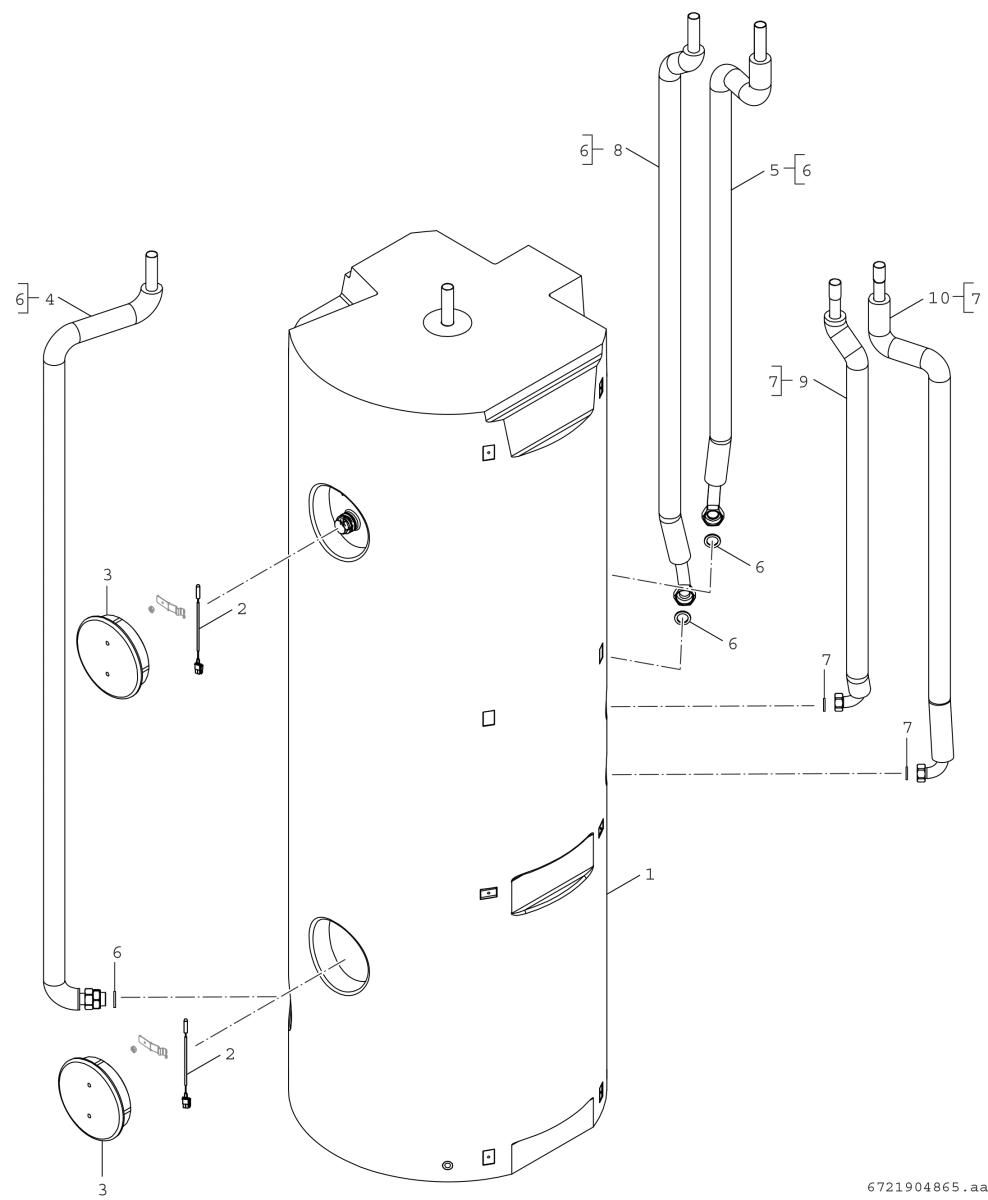 Wärmepumpenspeicher SWDP300-2O2C