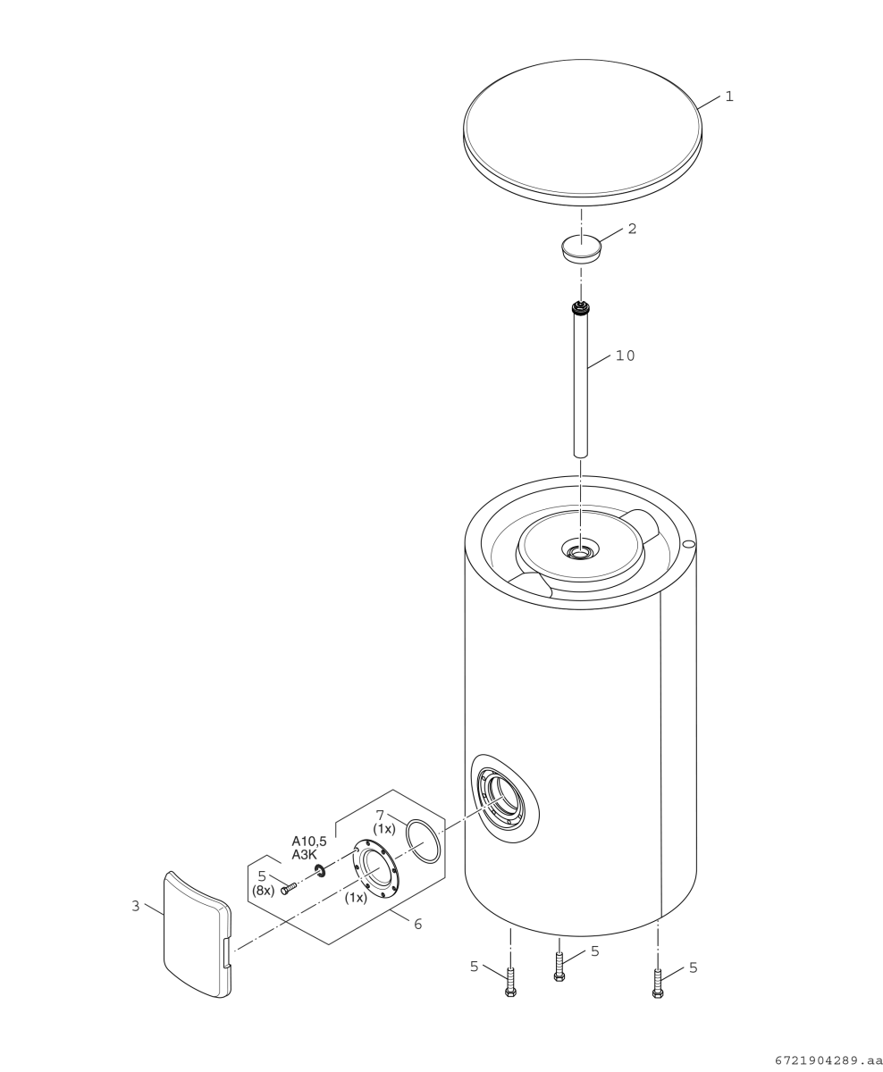 Wärmepumpenspeicher WP180P1B