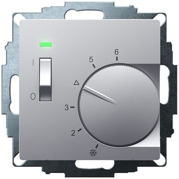UP-Raumregler 5-30C AC230V UTE 1011-Alu-55