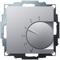 Kombi-Raumthermostat Öffner 230V/10(4)A 5°C - 30°C Zentralplatte 55 x 55 mm