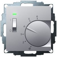 UP-Raumregler 5-30C AC230V UTE 1011-Alu-55