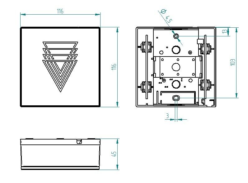 Zweiklang Gong GONG 465A Bw/me-p