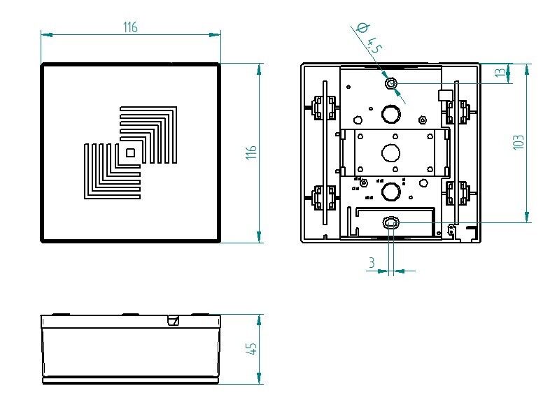 Zweiklang Gong GONG 465A Bw/va-r