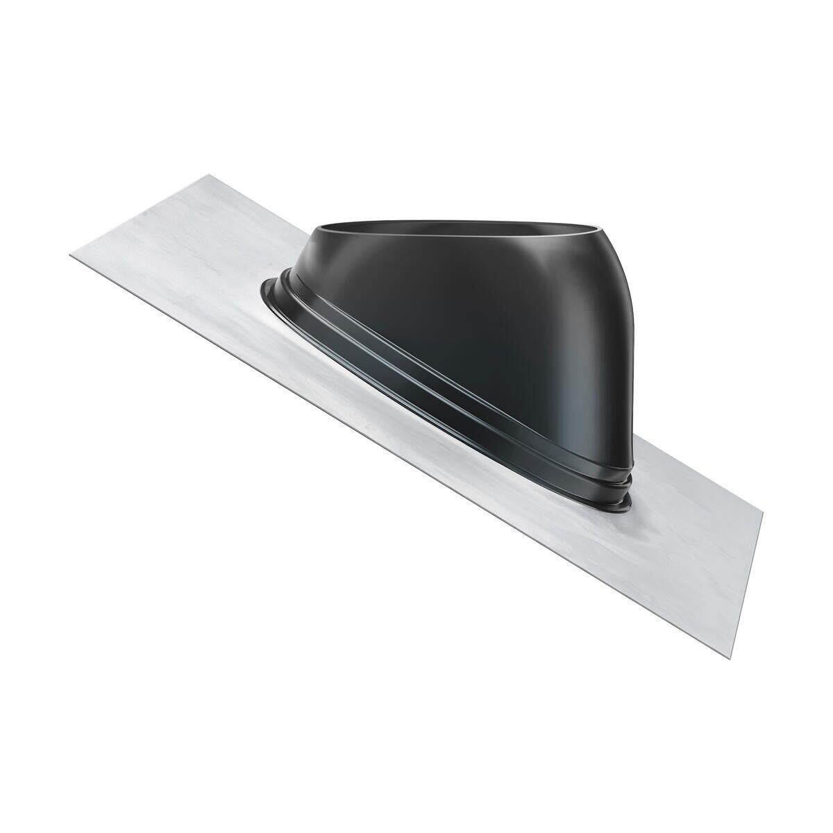 Dachpfanne univ. UDP100/125S schwarz