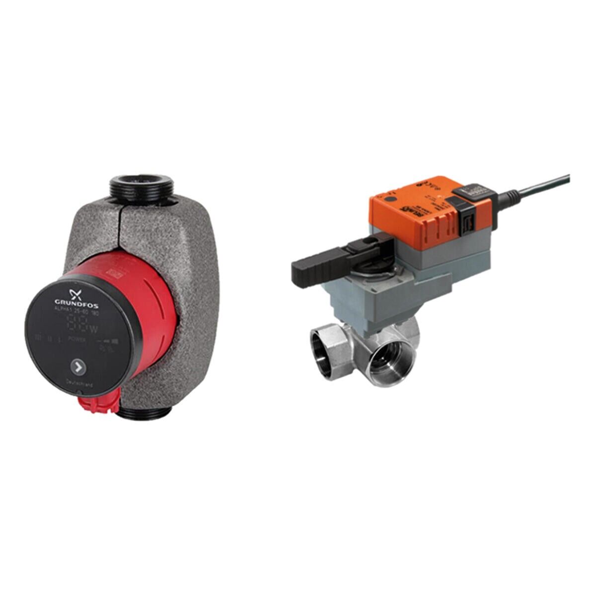 Pumpen-Misch-Anschlußset KWL PMAS 500