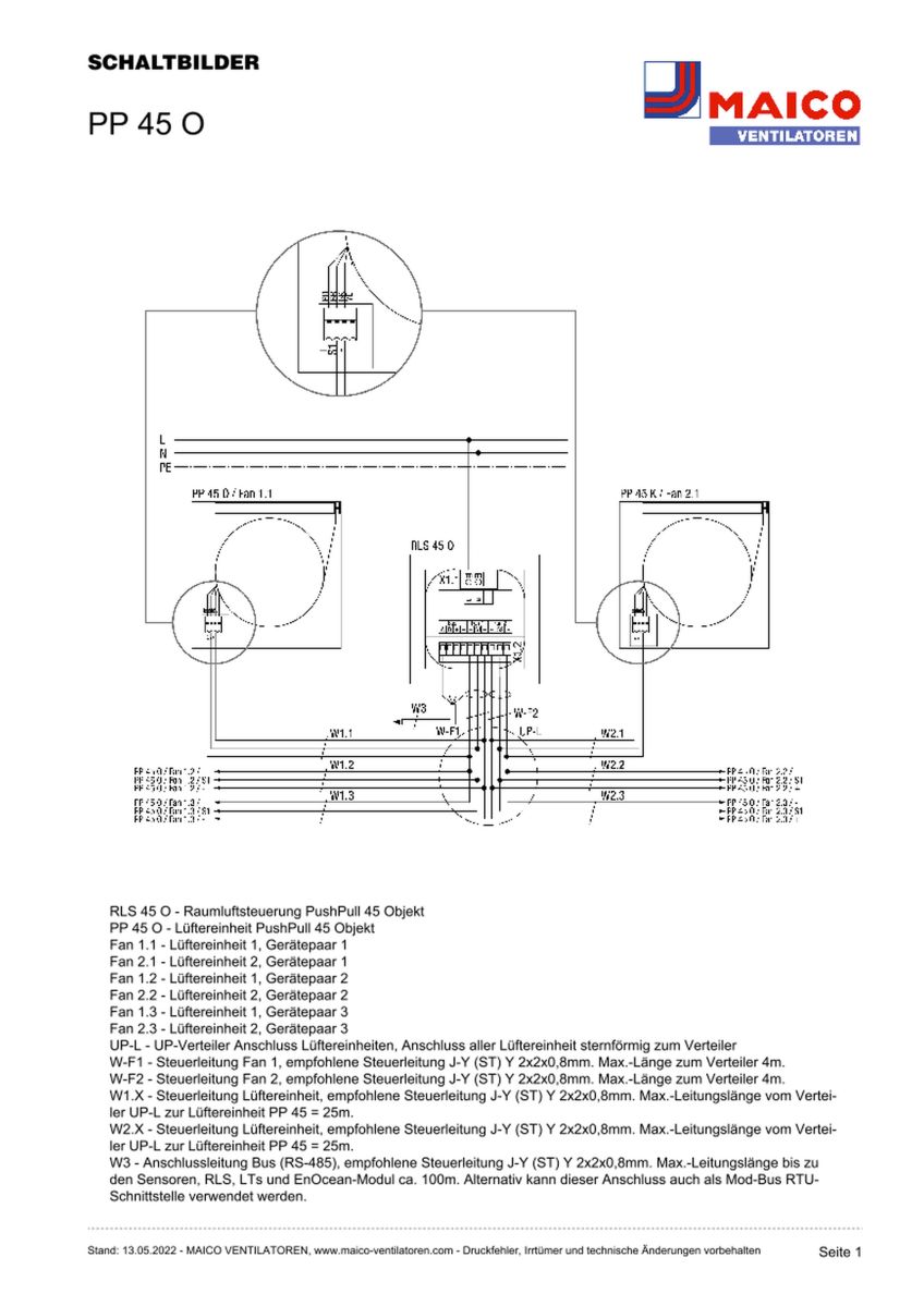 Endmontage-Set PP 45 O