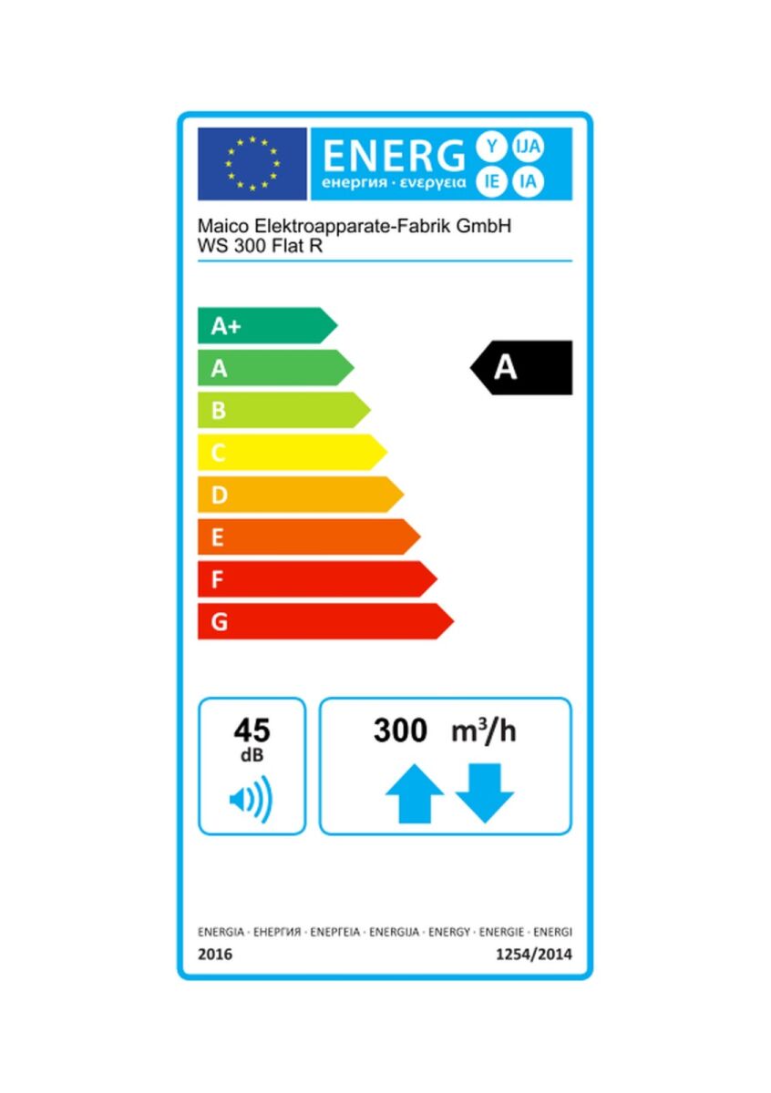 Raumluft-System WS 300 Flat R