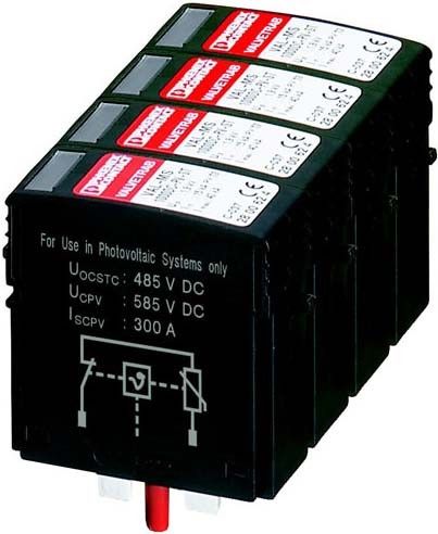 DC-Überspannungsableit. NR DCSPD KIT3-10 (VE4)