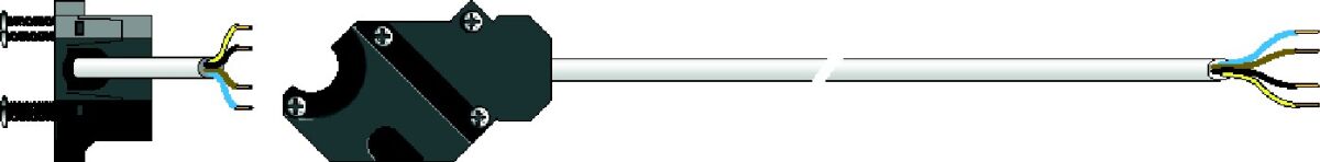 Netzanschlussleitung 2,5m 9208282 Netzanschlussleitung 2,5m 9208282