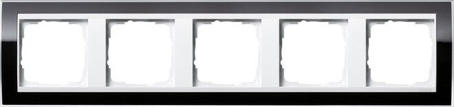 System 55 Event Klar 5-fach Rahmen schwarz 0215733