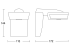 SensIQ 059576 KNX V3.1 Infrarot Bewegungsmelder 300° Weiß