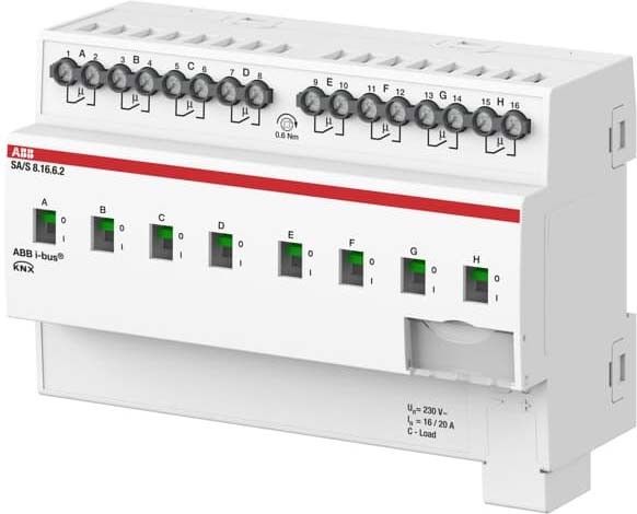 Schaltaktor 8-fach SA/S8.16.6.2 Schaltaktor 8-fach SA/S8.16.6.2