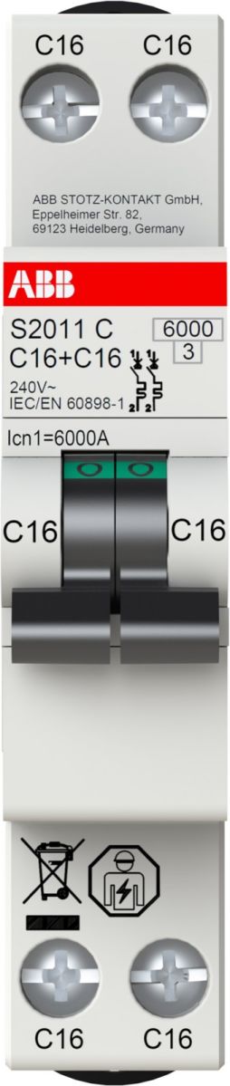 Sicherungsautomat S2011C-B16