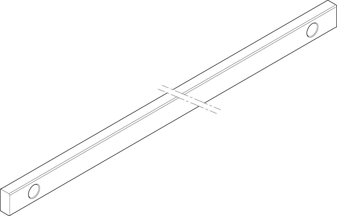 Cu-Schiene XCUW122B