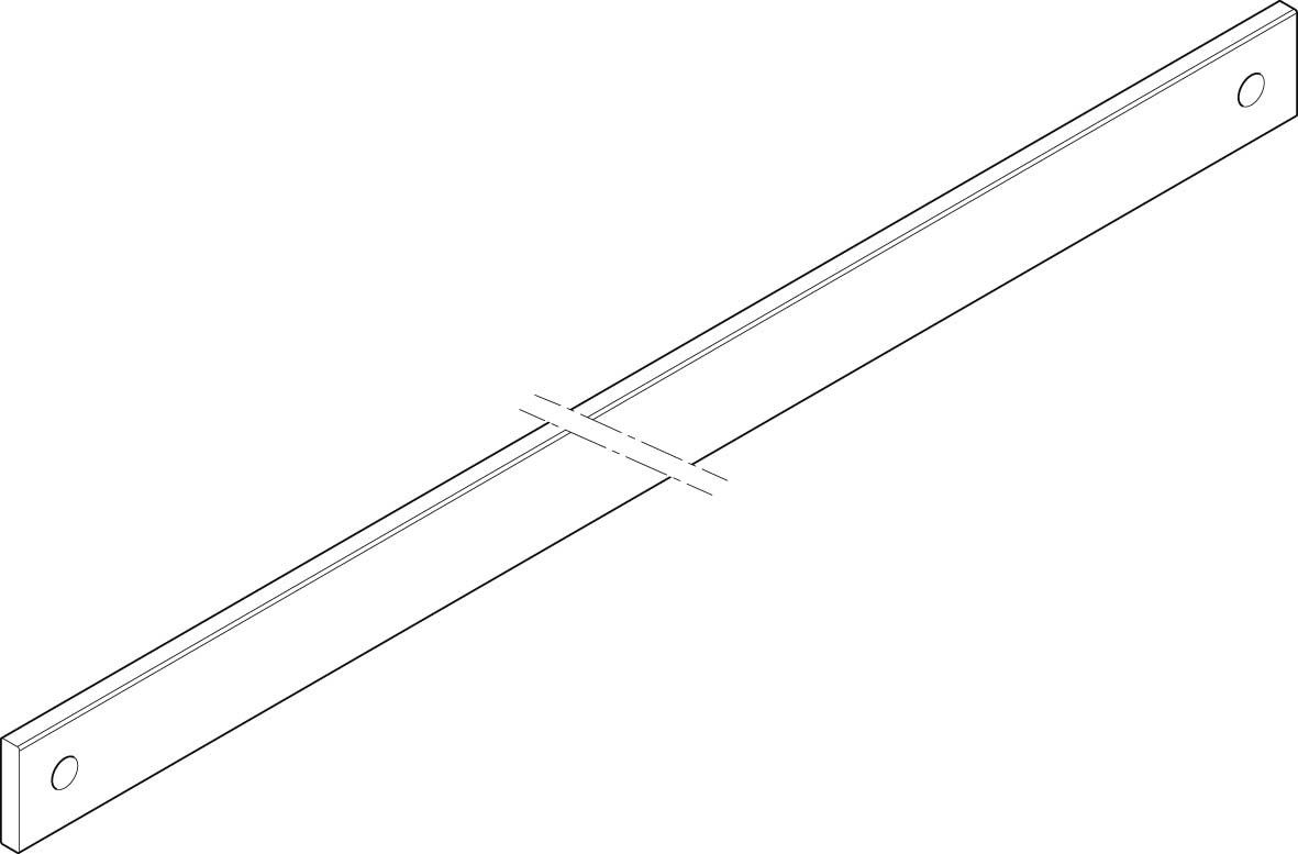 Cu-Schiene XCUW151B Cu-Schiene XCUW151B