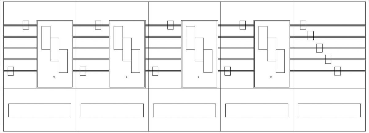 Sammelschienen-Feld PAR564N
