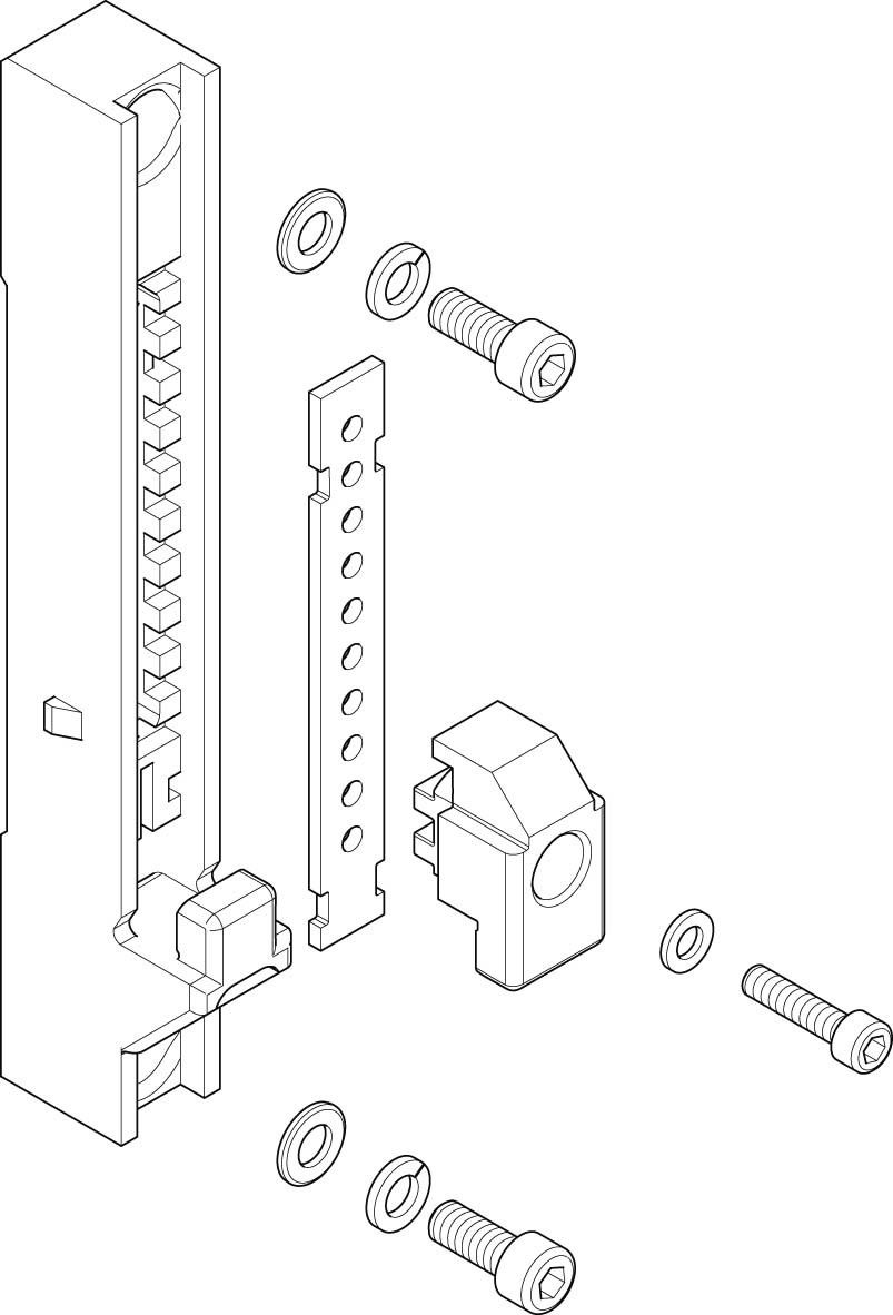 Sammelschienen-Träger FST901N10 (VE10) Sammelschienen-Träger FST901N10 (VE10)