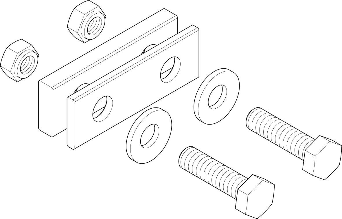 Schrank-Verbindersatz XSV1413 Schrank-Verbindersatz XSV1413