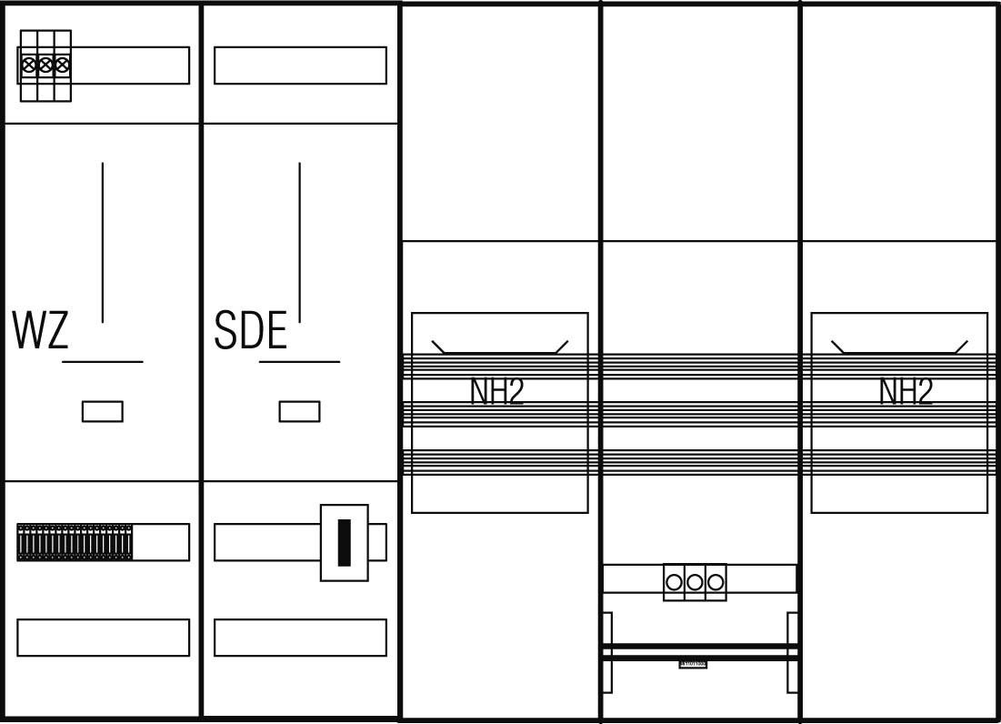 Wandlermessschrank WMS56X04N Wandlermessschrank WMS56X04N