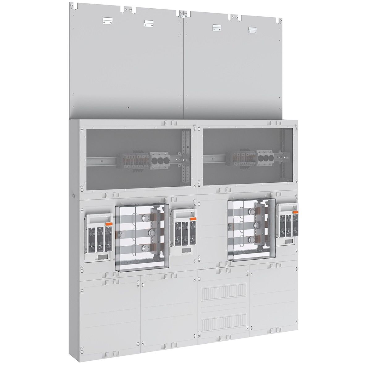 Zähler-Wandlerfeld 2x100A ZW409X2051 Zähler-Wandlerfeld 2x100A ZW409X2051