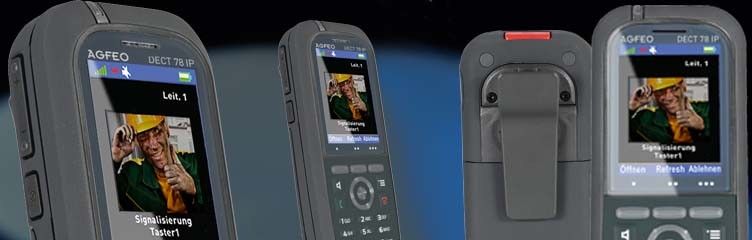 DECT-IP-Telefon DECT 78 IP gr