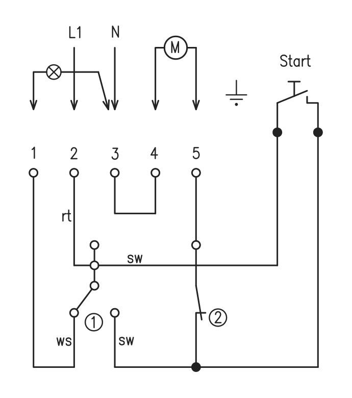 JPS Univers. Druckschalter JPS-3
