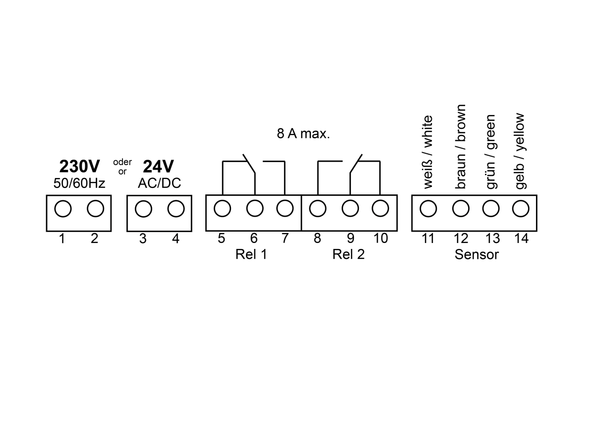 Luftstromwächter Elektr. WSERD-134.446