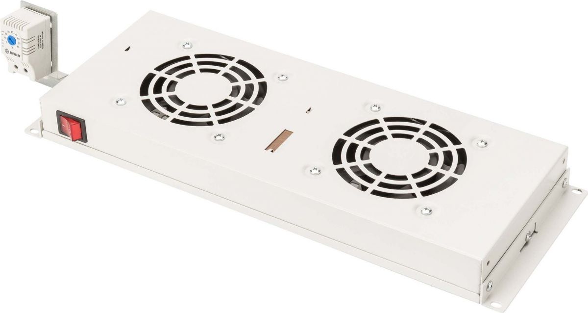 19Zoll Einschublüfter 2 St DN-19 FAN-2-HO