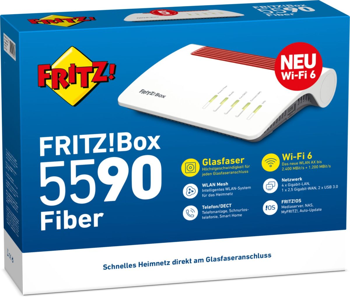 WLAN Router FRITZ!Box 5590 FIBER