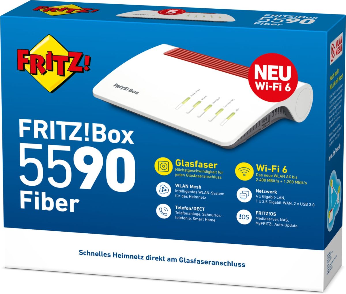 WLAN Router FRITZ!Box 5590 FIBER