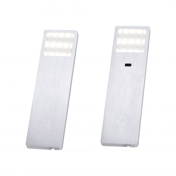 Unterbauleuchte Helena 1120-95-2 aluminium 2er-Set Unterbauleuchte Helena 1120-95-2 aluminium 2er-Set
