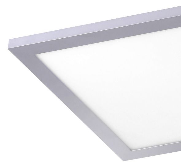 LED Deckenleuchte innen Flat 14350-21 silber