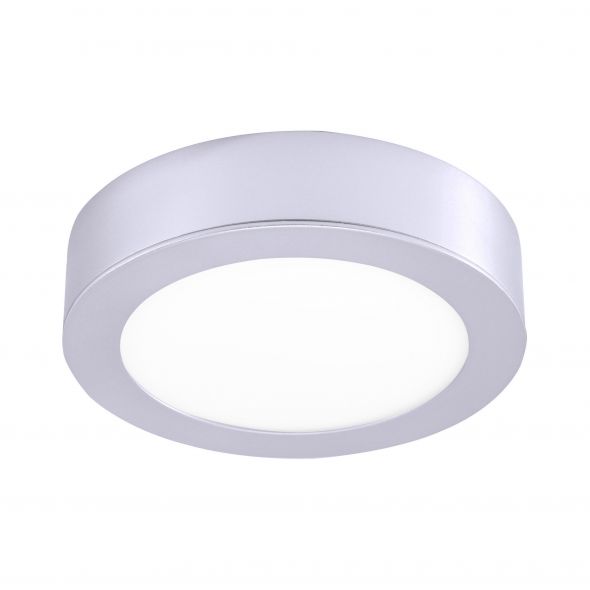 LED Einbau-/Aufbauleuchte Oskar 14381-21 silber LED Einbau-/Aufbauleuchte Oskar 14381-21 silber