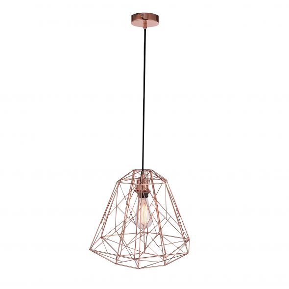 Pendelleuchte Skeletton 15090-20 kupfer