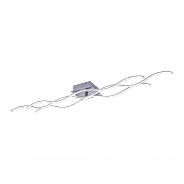 LED Deckenleuchte innen Wave 15167-55 stahl LED Deckenleuchte innen Wave 15167-55 stahl