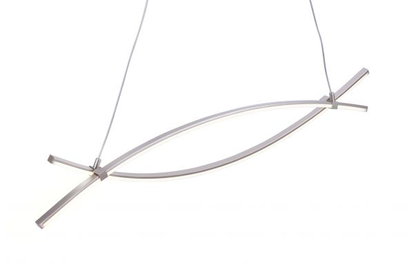 LED Pendelleuchte Maja 15382-55 stahl LED Pendelleuchte Maja 15382-55 stahl