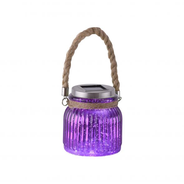 LED Gartenlicht Solar 19881-86 purpur-violett LED Gartenlicht Solar 19881-86 purpur-violett