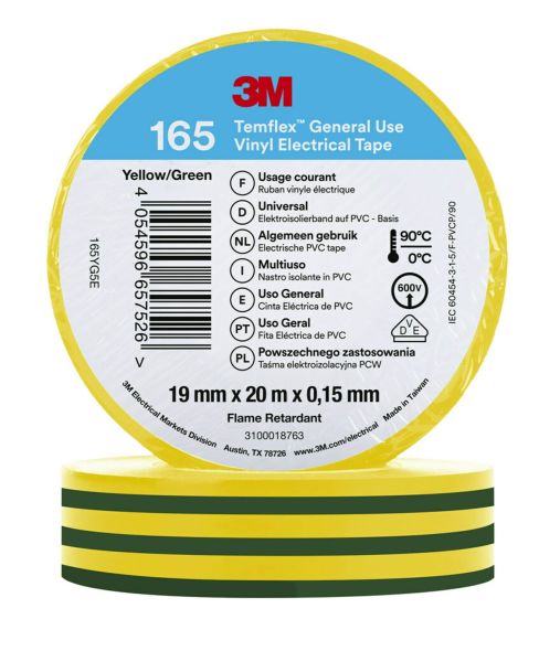 PVC Elektro-Isolierband Temflex165 gngb19X20 PVC Elektro-Isolierband Temflex165 gngb19X20