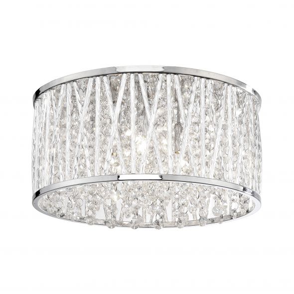 Deckenleuchte Lefes 6101-17 chrom